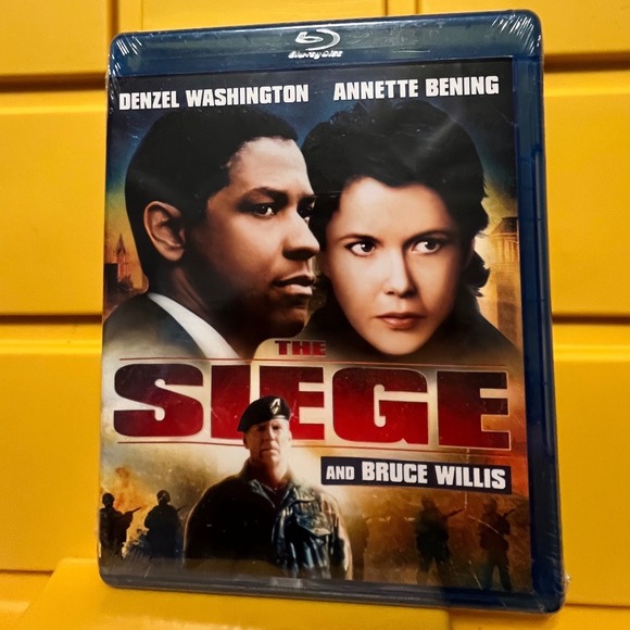 20th Century Studios Other - The Siege Blu-ray Denzel Washington Bruce Willis 1998 Action Thriller Widescreen